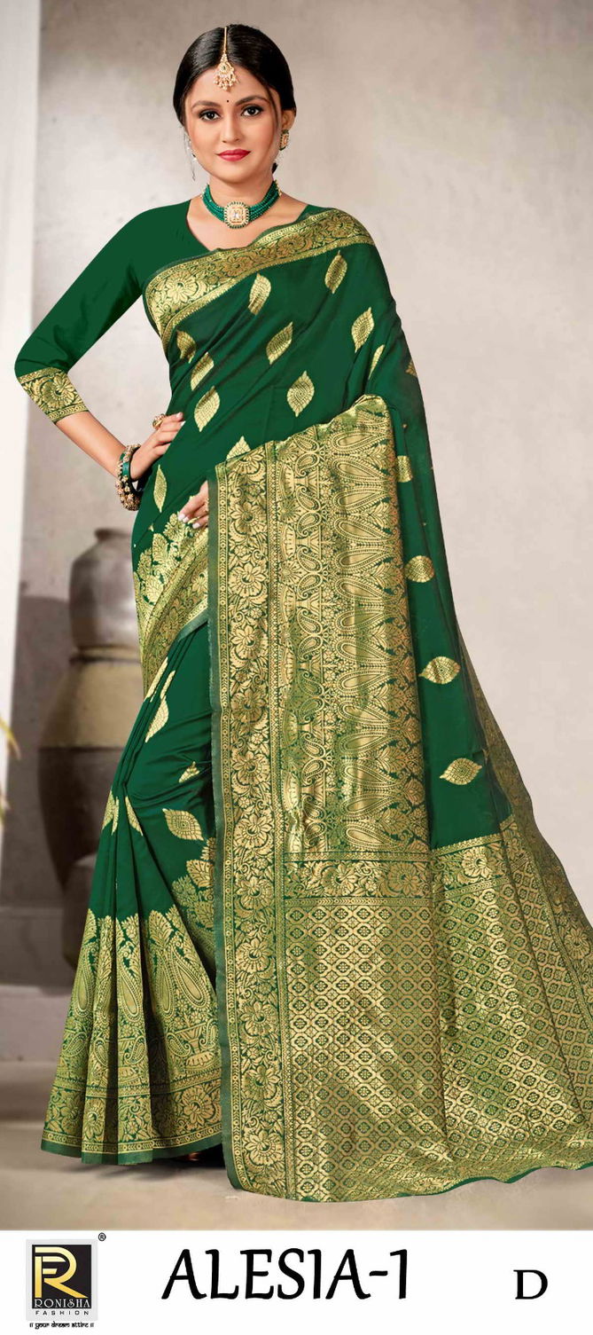 Alesia By Ronisha Designer Sarees Catalog
